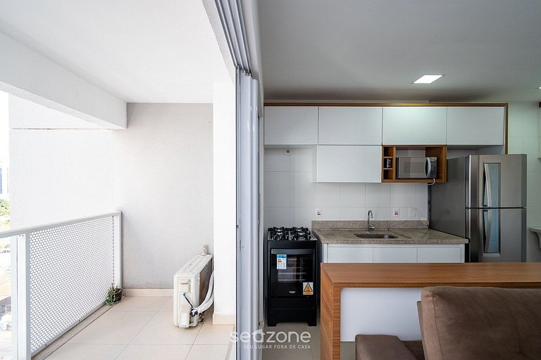 Apto 1Q com Varanda no Jardim Goiás MSSO1208