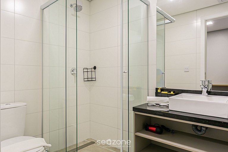 Studio confortável c/piscina no Campeche OKA105