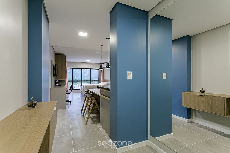 Studio confortável c/piscina no Campeche OKA105