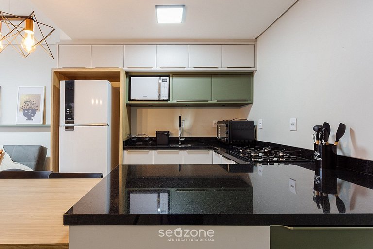 Studio de luxo equipado Floripa-SC OKA213