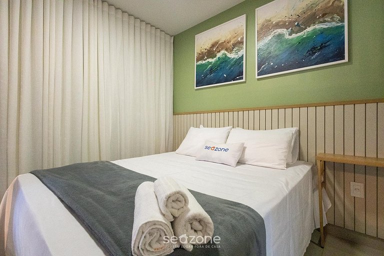 Estudio en cond. c/ piscina y vista RBN2106