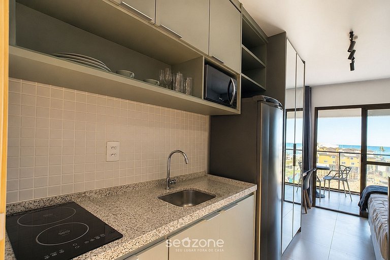 Apto. en Condo. c/ Piscina y Vista Mar SCR0316