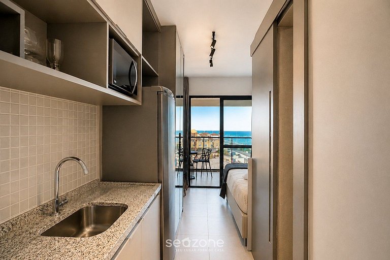 Apto. en Condo. c/ Piscina y Vista Mar SCR0316