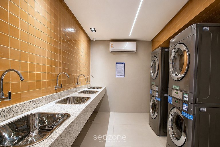 Studio em Cond. c/ Piscina e Vista Mar SCR0316