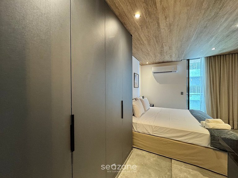 Hermoso estudio con vista lateral al mar NWT0602