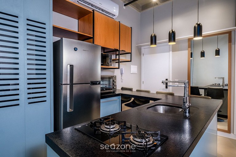 Loft confortável a 750m da praia de Canas TPS312
