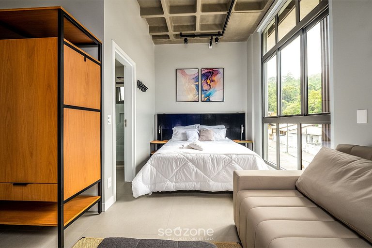 Loft confortável a 750m da praia de Canas TPS312