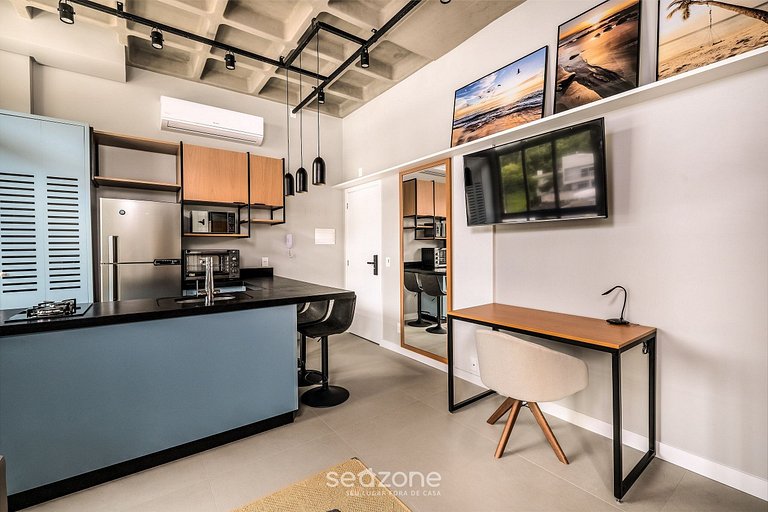 Loft confortável a 750m da praia de Canas TPS312