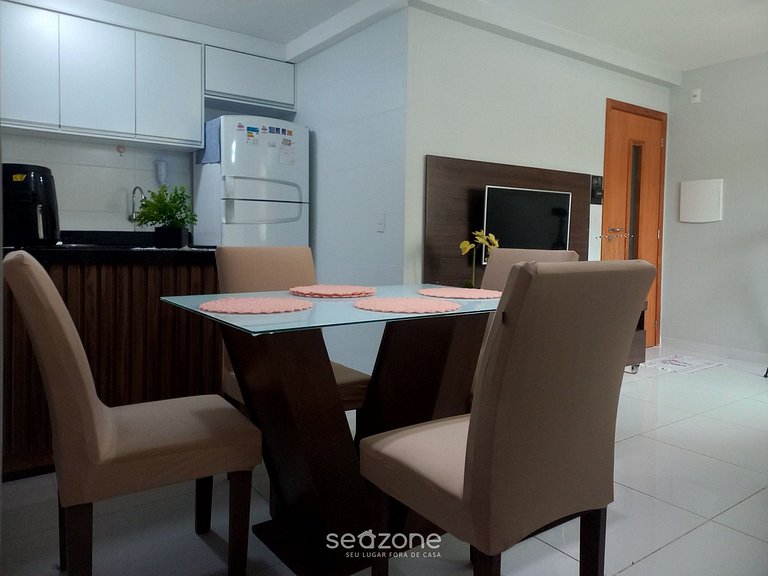 Apt Contemporâneo a 850m da Praia do Sul – VGT025