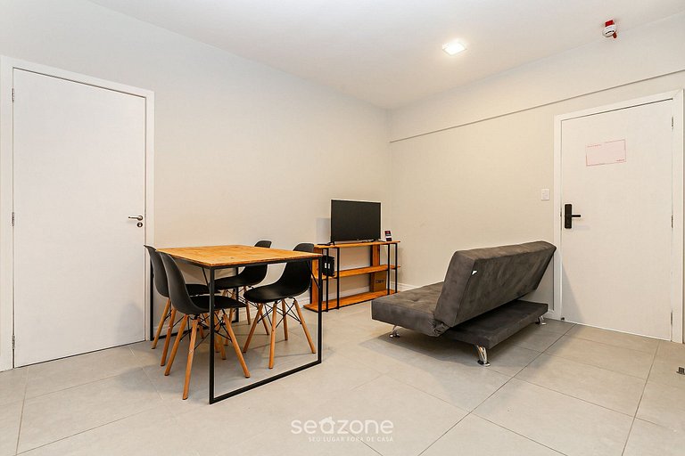 Loft moderno no centro de Floripa VLR802