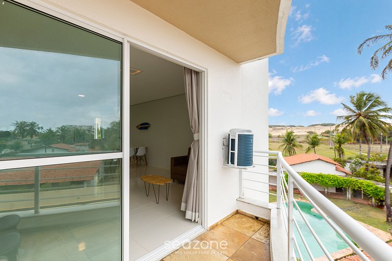 Ap a 1 Quadra da Praia em cond c/ Piscina KVI0304