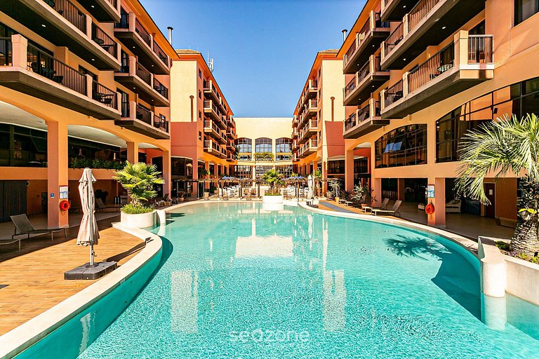 Suíte Confortável em Resort Pé Na Areia JBV227