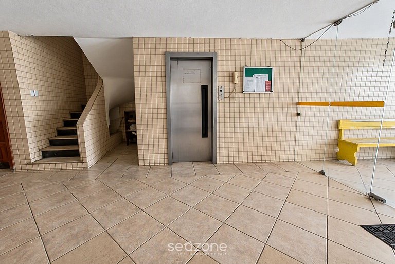 Studio em Prédio a 320m da Praia COO0503