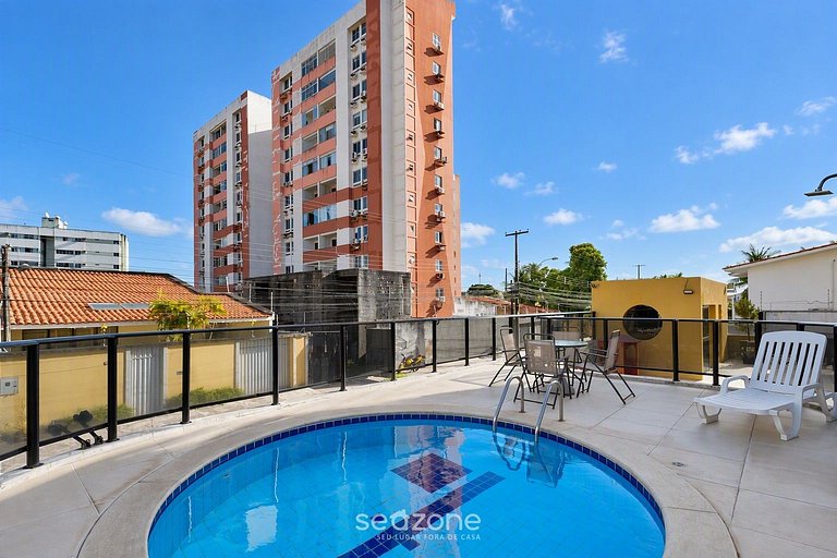 Apto. em Cond. c/ Piscina em Poço LSR0102