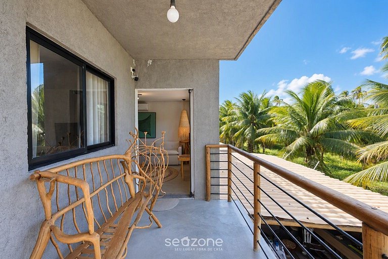 Apto. c/ piscina priv. a 740m de playa CLB0027
