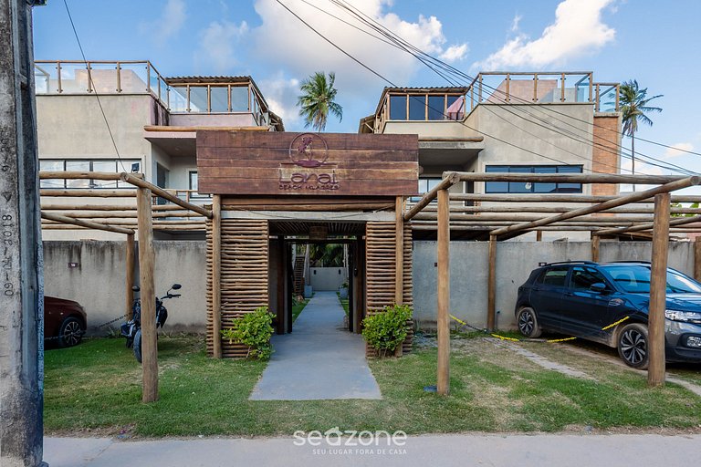 Apto. c/ piscina priv. a 740m de playa CLB0027