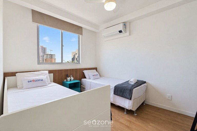 Apto. c/ Vista Mar en Condo. c/ Piscina CSI0303