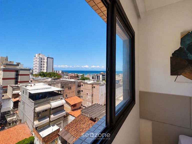 Apto. c/ vista al Mar en Condo. c/ Pisc. HPA0405