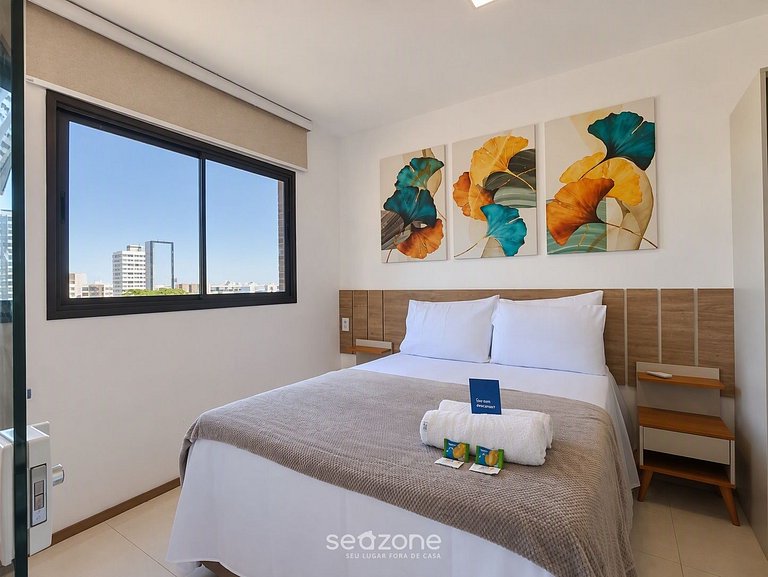 Apto. c/ vista al Mar en Condo. c/ Pisc. HPA0405