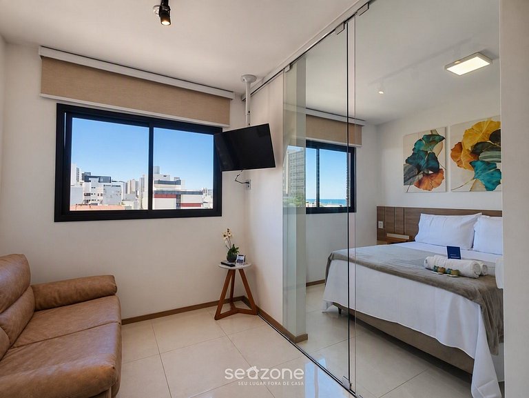 Apto. c/ vista al Mar en Condo. c/ Pisc. HPA0405