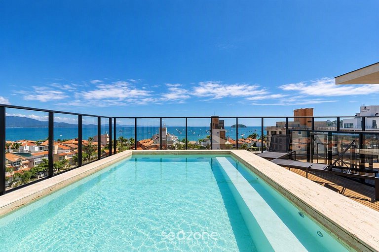 Studio em Cond. c/ Piscina e Vista Cid. SOT0103