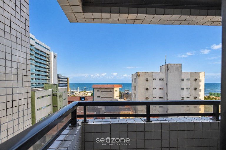 Apto. c/ vista p/ Mar em Cond. c/ Piscina ERE0406