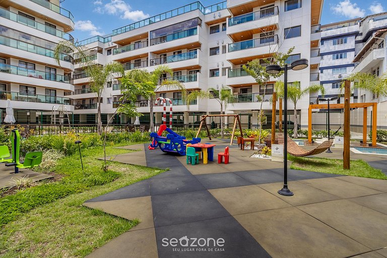 Apto. en Cond. c/ Piscina a 740m de Playa ANO0505