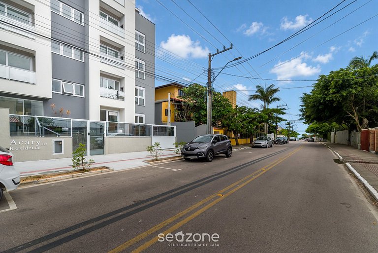 Apto c/ churrasqueira a 230m da Praia AYR0202