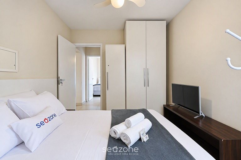 Apto. en Condo. a 810m de la Playa ECE0504
