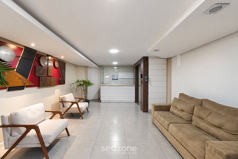 Apto. Bem localizado em Cond. c/ Terraço ALC0101