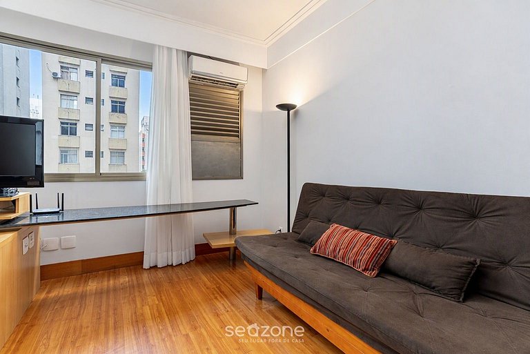 Studio Bem localizado em Cond. c/ Piscina LAH0501