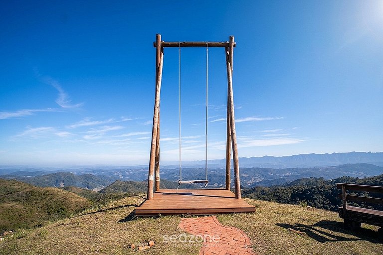 Cabaña romántica con vista increíble VST002