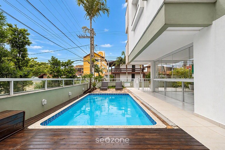 Apto. em Cond. c/ Piscina a 230m do Mar SDP0302