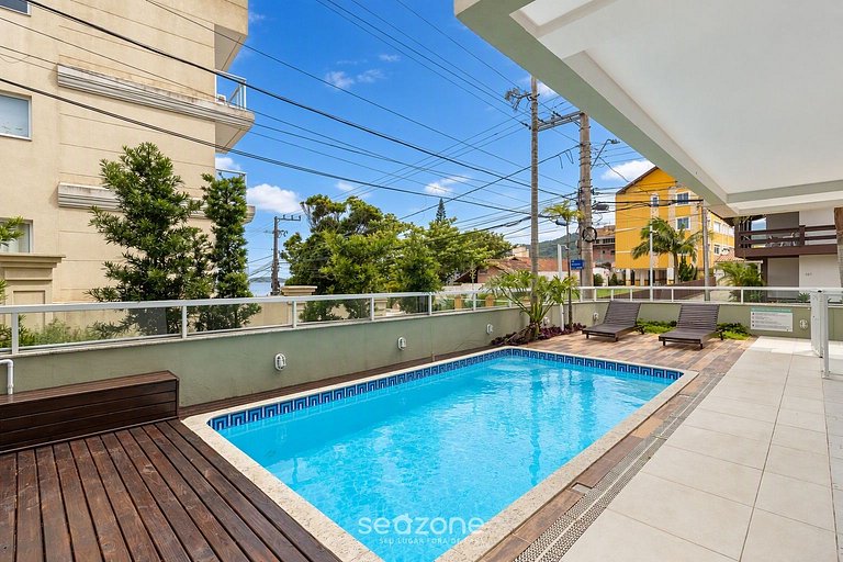 Apto. em Cond. c/ Piscina a 230m do Mar SDP0302