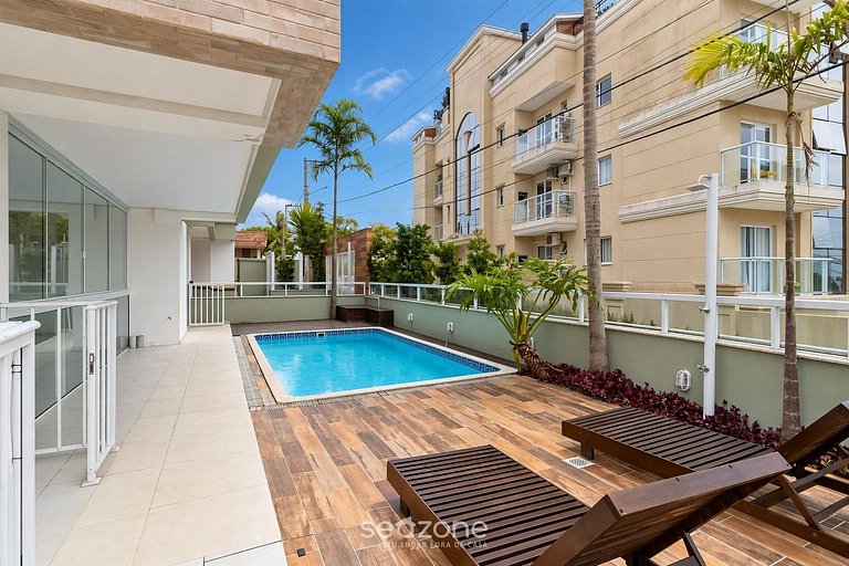 Apto. en Condo. c/ Piscina a 230m del Mar SDP0302