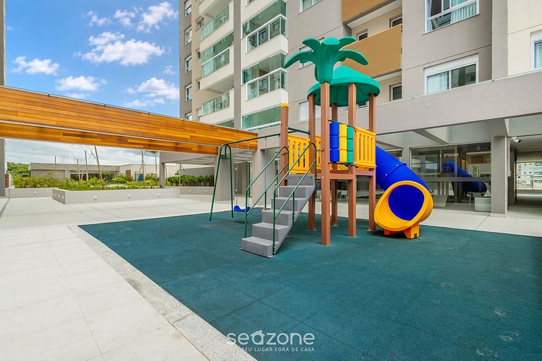 Apt Pé na Areia a 200m da Praia c/ Piscina PTC0704