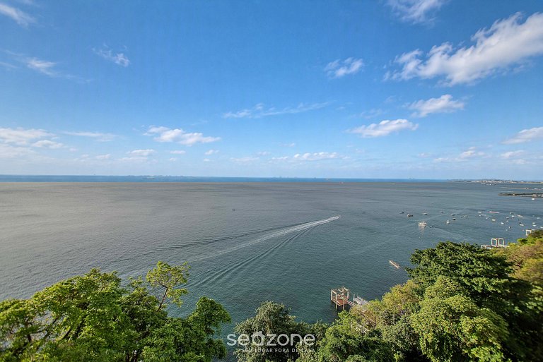 Studio em Cond. c/ Piscina e Vista Mar SVM1310