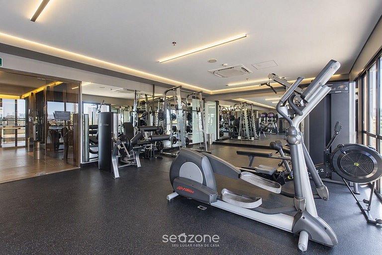 Studio c/ Varanda em Cond. c/ Piscina CLT0303