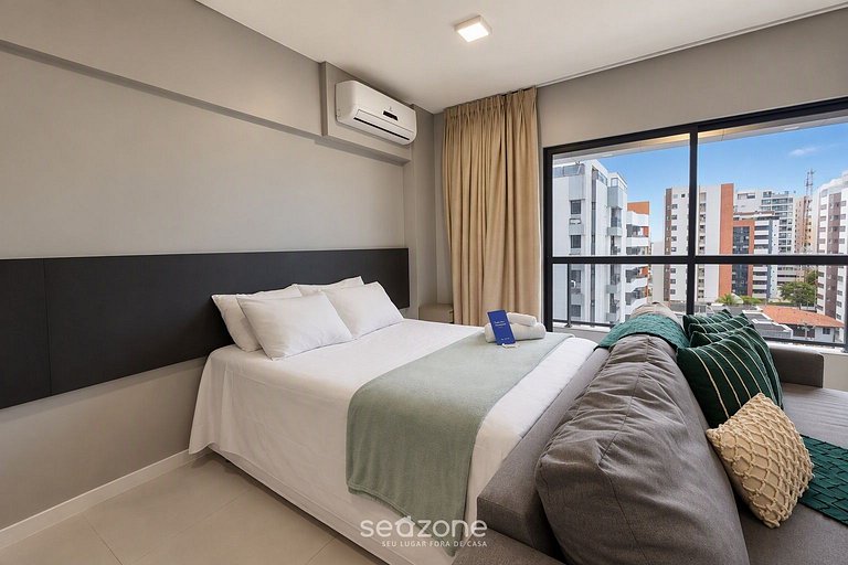 Studio en Condo. c/ Piscina a 340m Mar ETI0723