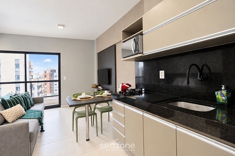 Studio en Condo. c/ Piscina a 340m Mar ETI0723