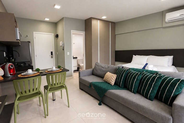 Studio en Condo. c/ Piscina a 340m Mar ETI0723