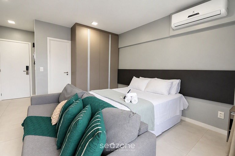 Studio en Condo. c/ Piscina a 340m Mar ETI0723