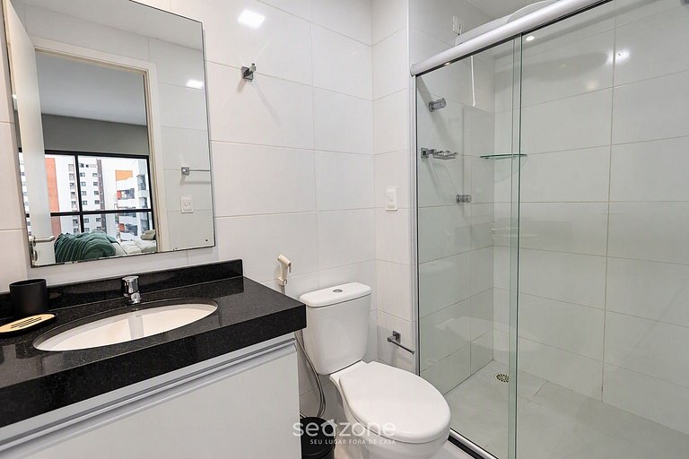 Studio em Cond. c/ Piscina a 340m Mar ETI0723