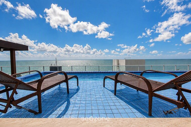 Moderno c/ piscina a 40 m de la playa CMZ0616
