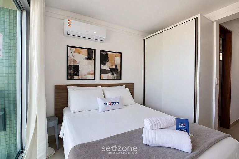 Moderno c/ piscina a 40 m de la playa CMZ0616