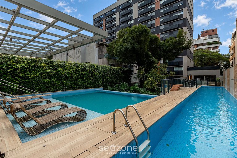 Conforto de Luxo e Sofisticado c/ Garagem LBO203