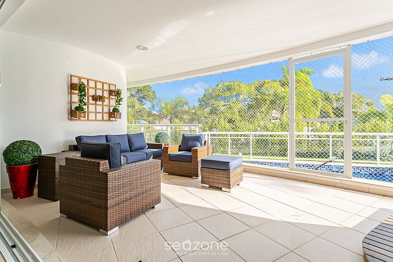 Apto de alto estándar c/ piscina y jacuzzi MHE003