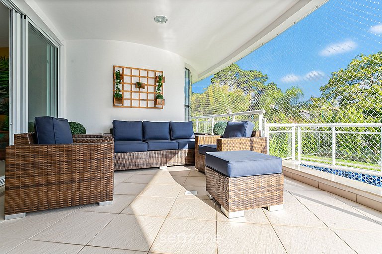 Apto de alto estándar c/ piscina y jacuzzi MHE003