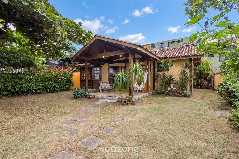 Casa encantadora c/ parrilla junto al mar MON0099