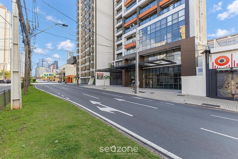 Studio em Cond. c/ academia no Centro MUV0811